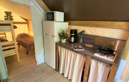Camping en Dordogne avec location bungalow